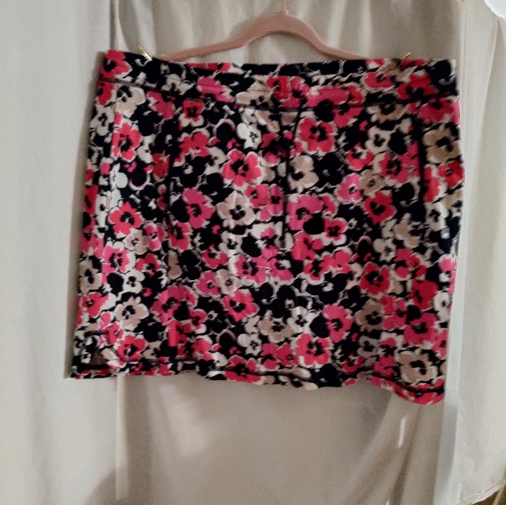Jones NY Skort W/Pant Floral Print Athletic Casual, Size XXL NWOT. - Picture 5 of 6